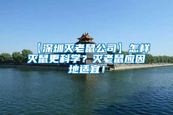 【深圳滅老鼠公司】怎樣滅鼠更科學?滅老鼠應因地適宜!